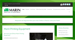Desktop Screenshot of marinprintingeq.com